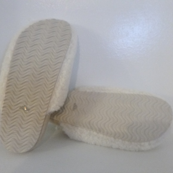 DEARFOAMS SO SOFT FLUFF SLIPPERS sz-7-8 VELVETY LINING NEW - Picture 10 of 10